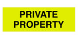 Signs ByLITA Basic Private Property Sign
