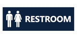 Signs ByLITA Basic Unisex Restroom Sign
