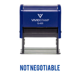 Not Negotiable Self Inking Rubber Stamp