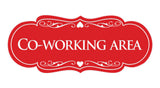 Signs ByLITA Designer Co-Working Area Sign