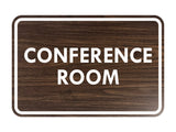 Signs ByLITA Classic Framed Conference Room Sign
