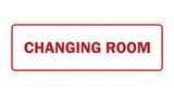 Signs ByLITA Standard Changing Room Sign