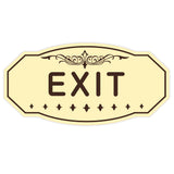 EXIT Victorian Door / Wall Sign
