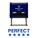 PERFECT (5 Stars) Teacher Self Inking Rubber Stamp