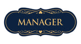 Signs ByLITA Designer Manager Sign