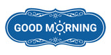 Designer Good Morning Wall or Door Sign