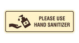 Standard Please Use Hand Sanitizer Sign