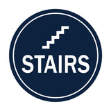 Sign By LITA Circle Stairs Sign