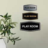 Signs ByLITA Fancy Play Room Sign