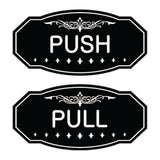 Victorian Push Pull Sign Set
