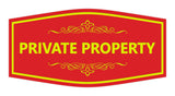 Signs ByLITA Fancy Private Property Sign