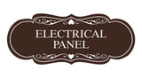 Signs ByLITA Designer Electrical Panel Sign