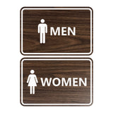 Signs ByLITA Classic Framed Men Women Sign Set