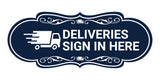 Designer Deliveries Sign In Here Wall or Door Sign