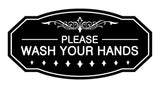 Victorian Please Wash Your Hands Sign