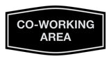 Signs ByLITA Fancy Co-Working Area Sign