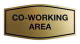Signs ByLITA Fancy Co-Working Area Sign