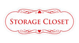 Signs ByLITA Designer Storage Closet Sign