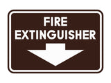 Signs ByLITA Classic Framed Fire Extinguisher