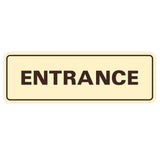 Standard ENTRANCE Door / Wall Sign