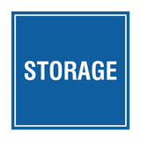 Blue Signs ByLITA Square Storage Sign