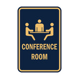 Portrait Round Conference Room Sign