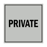 Signs ByLITA Square Private Sign