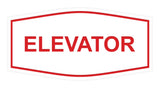Signs ByLITA Fancy Elevator Sign