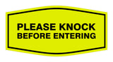 Signs ByLITA Fancy Please Knock Before Entering Sign
