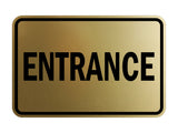 Signs ByLITA Classic Framed Entrance