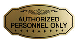 Signs ByLITA Victorian Authorized Personnel Only Sign