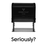 Black Seriously? Novelty Stamp