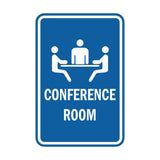 Portrait Round Conference Room Sign