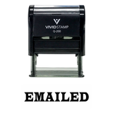 EMAILED Office Self-Inking Office Rubber Stamp