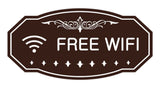 Victorian Free Wifi Sign