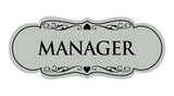 Signs ByLITA Designer Manager Sign
