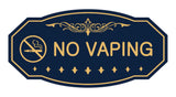 Victorian No Vaping Sign
