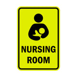 Portrait Round Nursing Room Sign