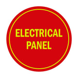 Signs ByLITA Circle Electrical Panel Sign