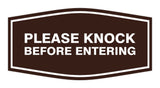 Signs ByLITA Fancy Please Knock Before Entering Sign