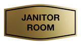 Signs ByLITA Fancy Janitor Room Sign