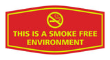Signs ByLITA Fancy This Is A Smoke Free Environment Sign
