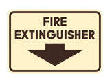 Signs ByLITA Classic Framed Fire Extinguisher