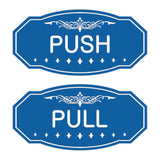 Victorian Push Pull Sign Set