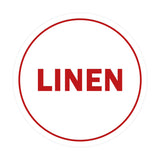 Signs ByLITA Circle Linen Sign