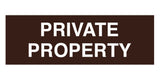 Signs ByLITA Basic Private Property Sign