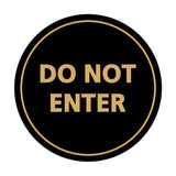 Signs ByLITA Circle Do Not Enter Sign