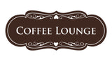 Signs ByLITA Designer Coffee Lounge Sign