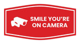 Fancy Smile You're On Camera Wall or Door Sign