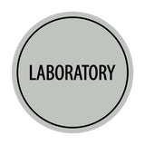Signs ByLITA Circle Laboratory Sign